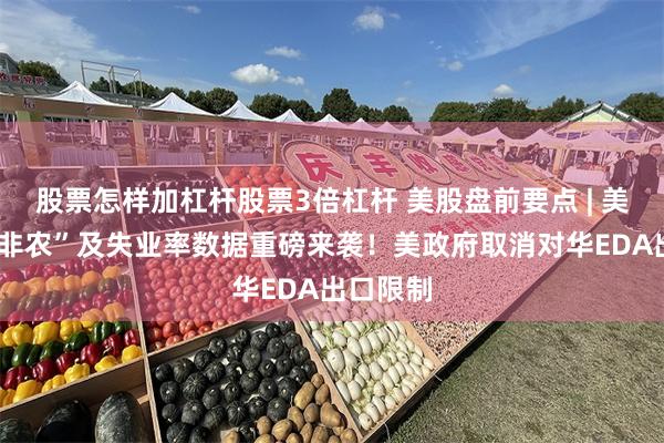股票怎样加杠杆股票3倍杠杆 美股盘前要点 | 美国6月“非农”及失业率数据重磅来袭！美政府取消对华EDA出口限制
